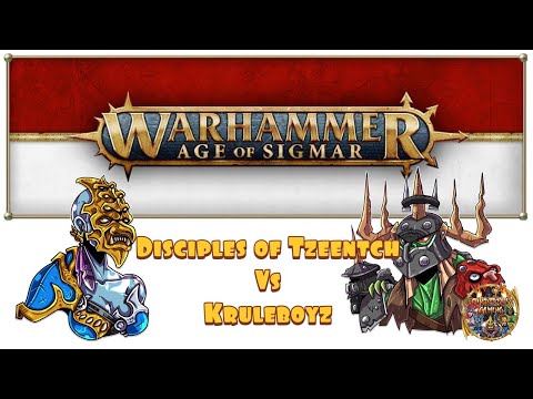 Age of Sigmar Battle Report: Disciples of Tzeentch vs Kruleboyz