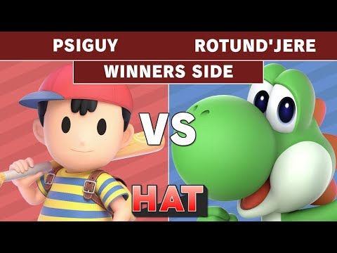 HAT 77 - W8 | PSIguy (Ness) Vs. Rotund'jere (Yoshi) Winners Side - Smash Ultimate