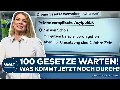 Video Thumbnail: NACH AMPEL-AUS: Welche Gesetze können SPD und Grüne noch durchsetzen? Minderheitsregierung vs. Union