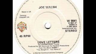 Joe Walsh - Love Letters (Straight From Your Heart)