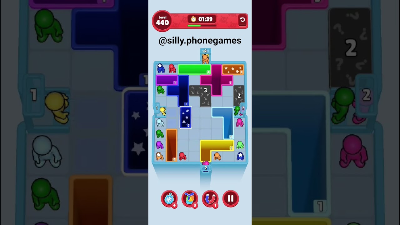 Drop Away Level 440 Walkthrough Solution