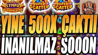 GATES OF OLYMPUS 1000 TÜRKÇE | SUPER SCATTER | 500X İLE KOYDUK MAX WİN BİG WİN | sizden gelenler win