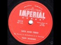 FATS DOMINO    Sick and Tired    APR '58 - Steve FATS DOMINO    Sick and Tired    APR '58