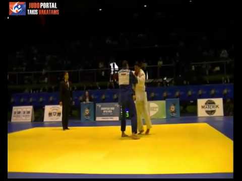European Judo Open Rome 2015 Bronze -90kg GVINIASHVILI Beka (GEO) vs. GERASIMENKO Dmitri (SRB)
