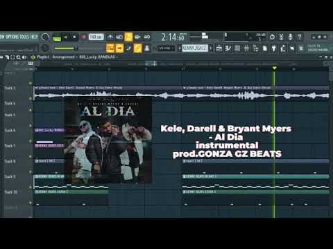 Kele, Darell & Bryant Myers   Al Dia instrumental ‐ #bryantmyers #darell #trap