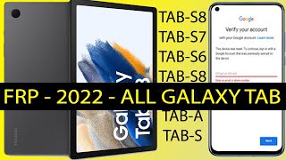 FRP Bypass Samsung Galaxy Tab Remove Google Account OneClick