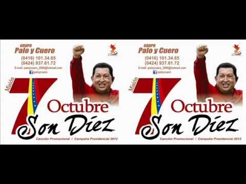 Son Diez para el presidente Chávez agrupación de tambor (Palo y Cuero) .wmv