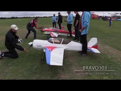 3 Planes 3D RC Display - MWM Warbirds Team - Southern Model Show 2018 | Day One