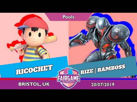 Fair Game 10 - Pools - Ricochet (Ness) vs. RIZE | RAMBOSS (D. Samus)