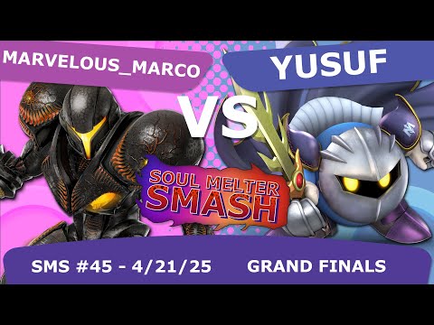 Soul Melter Smash #45 GRAND FINALS - CS3 | Marvelous_Marco (Dark Samus) Yusuf (Meta Knight)