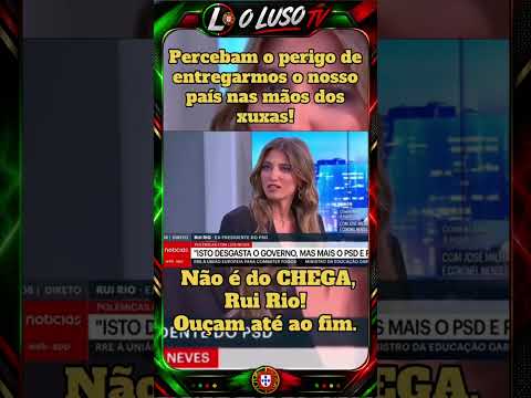 O perigo de entregarmos o nosso pais aos xuxas.