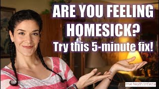 How to stop feeling homesick FAST! - Stress Relief / EFT / Cat Lady Fitness