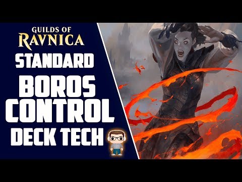 BOROS CONTROL Deck Tech - Guilds of Ravnica Standard (MTG) Video