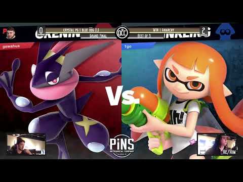 QUEEN CITY CLASH #186 Grand Finals - Anarchy (Greninja) vs blue dog (Inkling)
