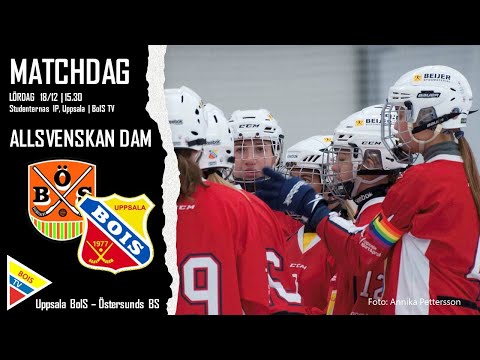 211218 Allsvenskan Dam  Uppsala BoIS - Östersunds BS