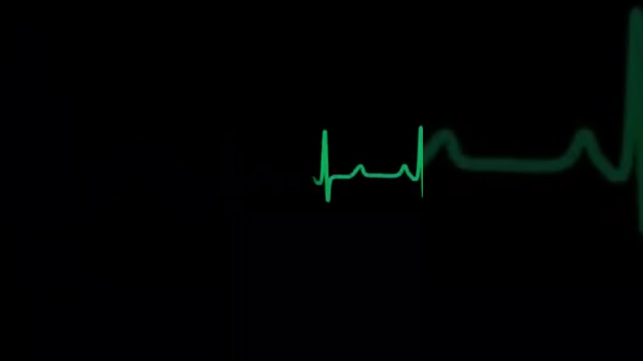 Heartbeat flatline sound HD