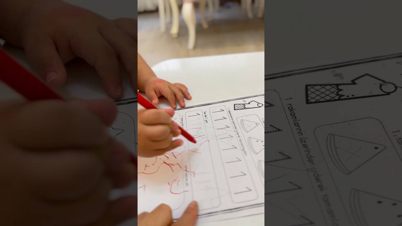 🥹 1 demesi #shortsvideo #keşfet #ödev #anaokulu