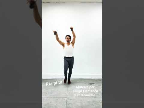 Nivel básico flamenco . marcaje por tango y castañuelas .