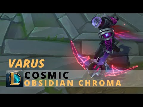 Cosmic Varus Obsidian Chroma - League Of Legends