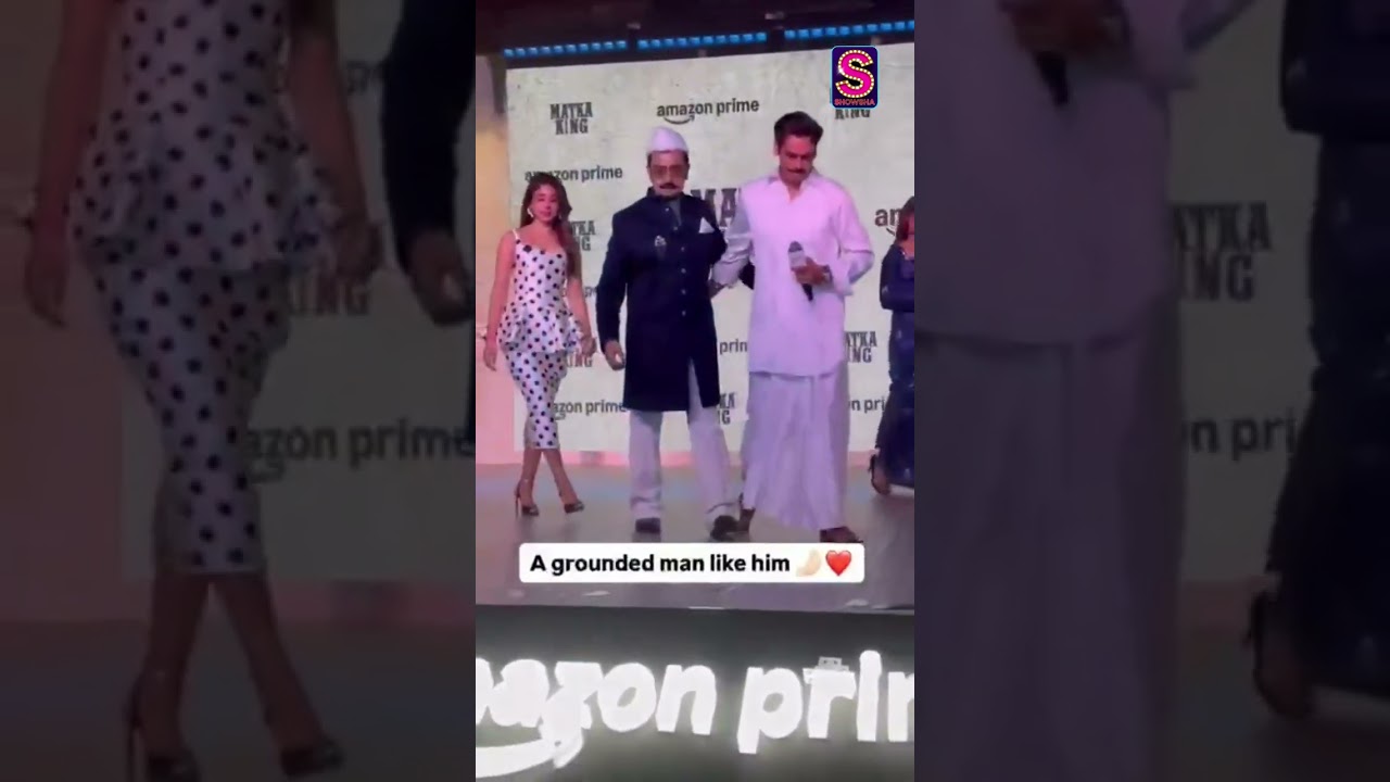 Vijay Varma Shares Heartfelt Moment with Gulshan Grover at Matka King Launch | Bollywood | News18