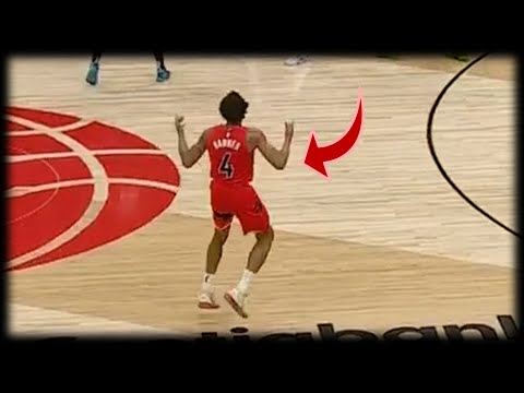 Scottie Barnes REALLY Wanted the Ball - But Fred VanVleet Denied Him 😓