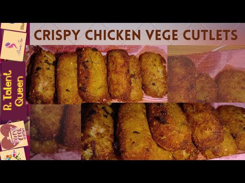 Chicken And Vegetables Cutlets |Healthy And Children Favourite | Moms Friendly Recipe |Taste Assured