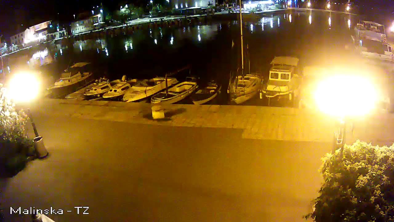 Live webcam view of Puerto y Paseo Marítimo de Malinska