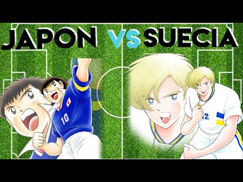 Japón vs Suecia (Narrado) | Captain tsubasa mundial juvenil