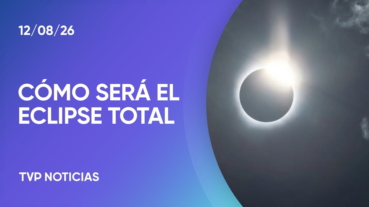 Eclipse solar total 2026: cómo seguirlo desde Argentina
