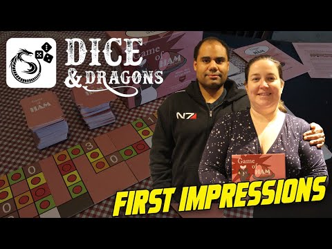 Dice and Dragons - Game of HAM First Impressions