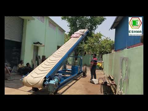 Telescopic Belt Conveyor for Truck Loading