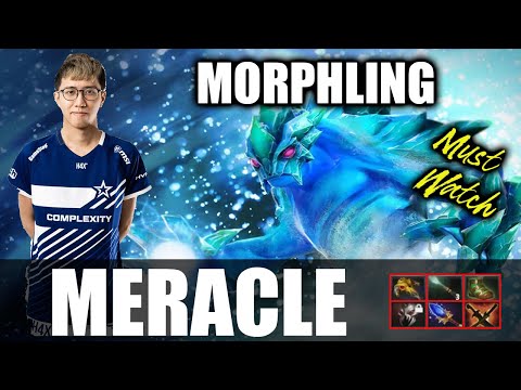 Meracle - MORPHLING Safelane Carry - 7.28 - The Best Carry Guide - Dota 2 Pro Games - Full Gameplay