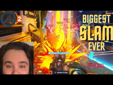 BIGGEST Earthshatter of my Overwatch 2 REINHARDT CAREER