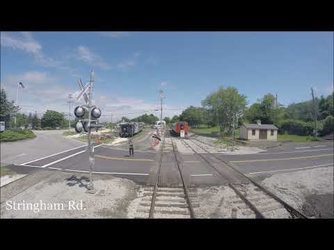 First trains since 1937: Locomotive ride on restored Melville Siding (Part 3)