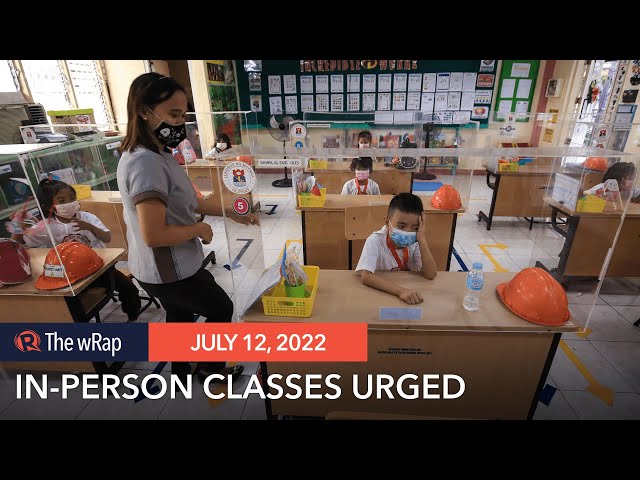 DepEd: All schools should shift to face-to-face classes on November 2