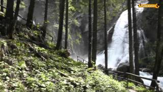 preview picture of video 'Gollinger Wasserfall Golling bei Salzburg Österreich Austria im Tennengau'