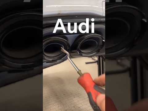 How Audi SQ5 fake exhaust tips became real (80A071904)