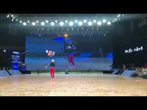 Final acro MCFS KONDRASHIN Alexey   KOZLOVA Darina Shi Jiazhuang 1 place