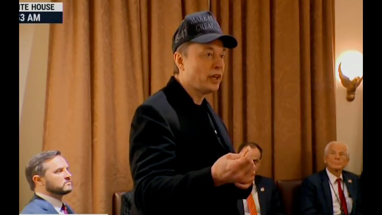 Elon CRASHES & BURNS at first Cabinet meeting