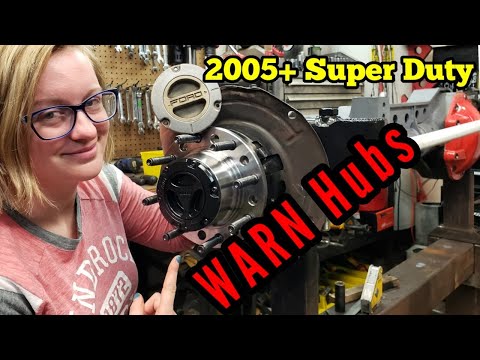 WARN Hub Install, 2005+ Super Duty Dana 60