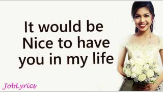 Maine Mendoza - Imagine You and Me (Lyrics)