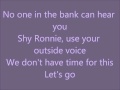 Shy Ronnie  lyrics /feat. Rihanna)