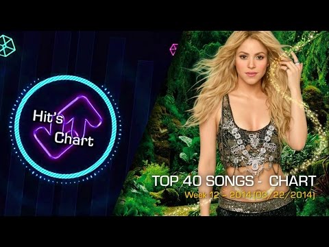 La Lista De Exitos - TOP 40 Songs (March/Marzo 2014 - 22/03/2014)