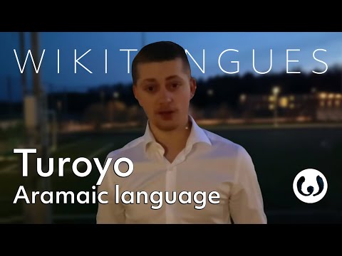 A prayer in the Turoyo language | Adam speaking Aramaic | Wikitongues