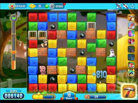 Pet Rescue Saga Level 2909 - NO BOOSTERS | SKILLGAMING ✔️