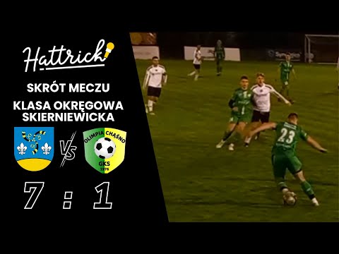 Orzeł Nieborów - Olimpia Chąśno - Klasa Okręgowa - 22 kolejka - skrót meczu