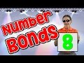I Know My Number Bonds 8 | Number Bonds to 8 | Addition Song for Kids | Jack Hartmann