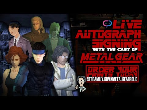 Streamily.com Presents: The Metal Gear Solid Cast Live Autograph Signing and Q&A Hosted by Rob Fury
