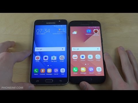 Samsung Galaxy J7 vs. Samsung Galaxy A5 2017 Quick Comparison!