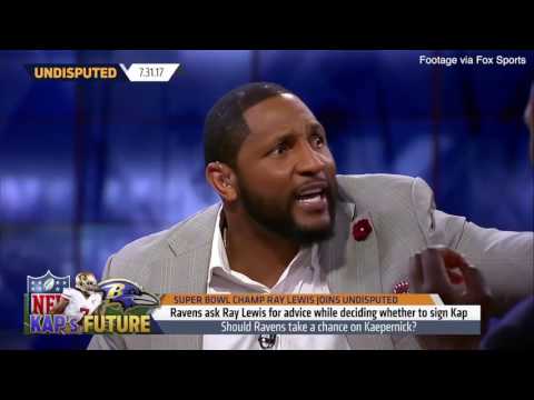 Ray Lewis and Shannon Sharpe HEATED discussion about race, Colin Kaepernick